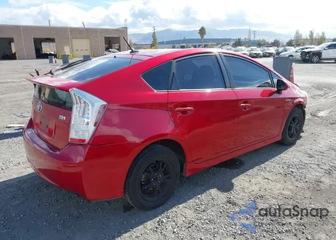 2010 Toyota Prius Ii from USA, damaged, VIN JTDKN3DU4A0018379